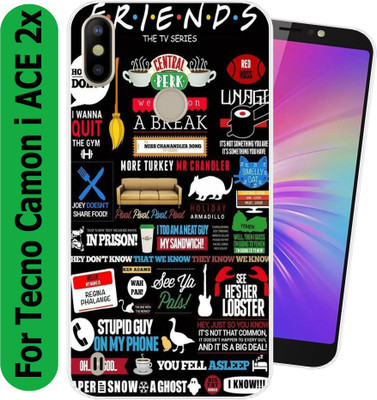 Cooldone Back Cover for Tecno Camon I ACE 2x(Transparent, Flexible, Silicon, Pack of: 1)
