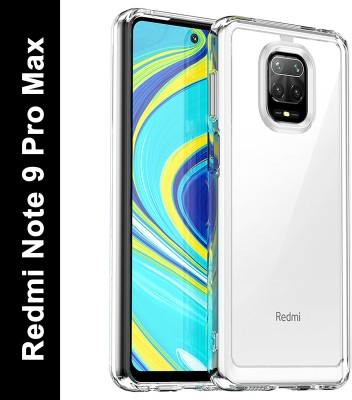 Cover Alive Back Cover for Poco M2 Pro, Mi Redmi Note 9 Pro, Mi Redmi Note 9 Pro Max(Transparent, Shock Proof, Pack of: 1)