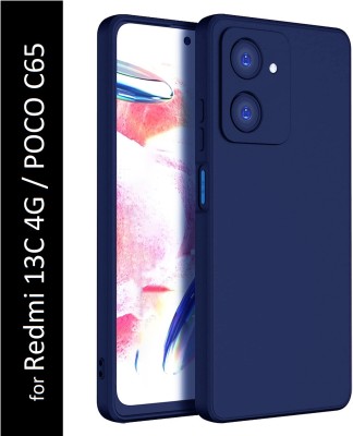 KWINE CASE Back Cover for Redmi 13C 4G, POCO C65(Blue, Grip Case, Pack of: 1)
