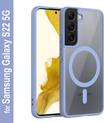 Zapcase Back Cover for Samsung Galaxy S22 5G(Blue, Magsafe, Pack of: 1)
