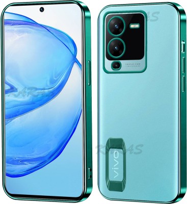 ANTICA Back Cover for vivo Y16 | Logo View Each Lens with CD Pattern Case(Green, Camera Bump Protector, Silicon, Pack of: 1)