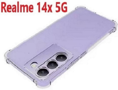 Filcase Back Cover for RealMe 14x 5G, Realme 14x, (BM)(Transparent, Grip Case, Pack of: 1)