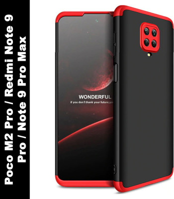 KWINE CASE Back Cover for Redmi Note 9 Pro(Red, Hard Case, Pack of: 1)