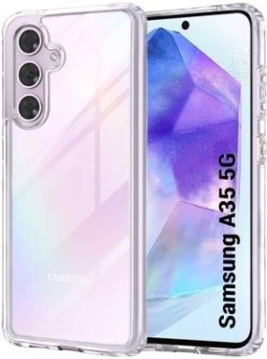 BRENZZ Back Cover for Samsung Galaxy A35 5G, (CT)(Transparent, Shock Proof, Silicon, Pack of: 1)