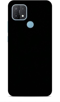 SmashItUp Back Cover for Oppo A15 Plane Black(Multicolor, Hard Case, Pack of: 1)