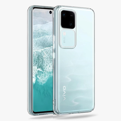 AIZLO Back Cover for vivo V30 5G, vivo V30 Pro 5G(Transparent, Grip Case, Silicon, Pack of: 1)