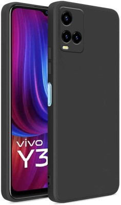 STARFUN Back Cover for Vivo Y33s, Vivo Y33T, VIvo Y21A, Vivo Y21 2021, Vivo Y21, Vivo Y21T(Black, Shock Proof, Pack of: 1)