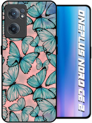 Qrioh Hybrid Back Cover for OnePlus Nord CE 2 5G(Pink, Grip Case, Pack of: 1)