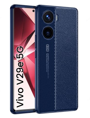 Golden Sand Back Cover for Vivo V29e, Vivo V29e 5G(Blue, Shock Proof, Pack of: 1)