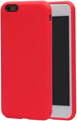 YellowCult Back Cover for Shockproof Liquid Silicon Back Cover Case for Apple iPhone 6, 6S (4.7 Inch) (Red)(Red, Dual Protection, Silicon, Pack of: 1)