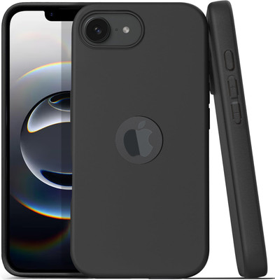 Enflamo Back Cover for Apple iPhone 16e(Black, Camera Bump Protector, Pack of: 1)