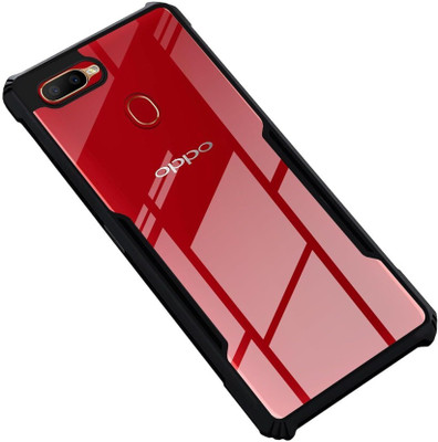 SRT Back Cover for OPPO F9 Pro(Black, Pack of: 1)