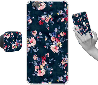 iCopertina Back Cover for Vivo V5(Multicolor, Cases with Holder, Pack of: 1)