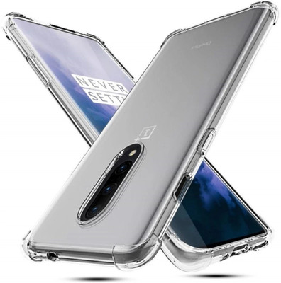 rahul Back Cover for OnePlus 8(Transparent, Camera Bump Protector, Silicon, Pack of: 1)