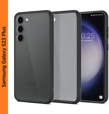 Spigen Ultra Hybrid Back Cover for Samsung Galaxy S23 Plus(Black, Shock Proof, Pack of: 1)
