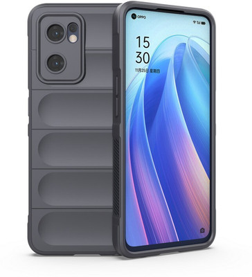 Cover Alive Back Cover for OPPO Reno7 5G(Grey, Camera Bump Protector, Pack of: 1)