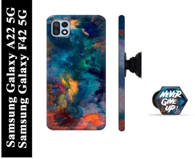 Elite Case Back Cover for Samsung Galaxy A22 5G, Samsung Galaxy F42 5G(Multicolor, Cases with Holder, Pack of: 2)