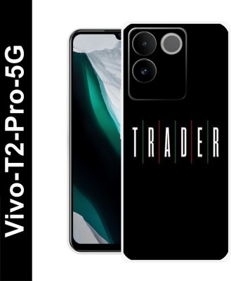 Zaplab Back Cover for vivo T2 Pro 5G, V2321 TRADER back cover(Multicolor, Dual Protection, Silicon, Pack of: 1)