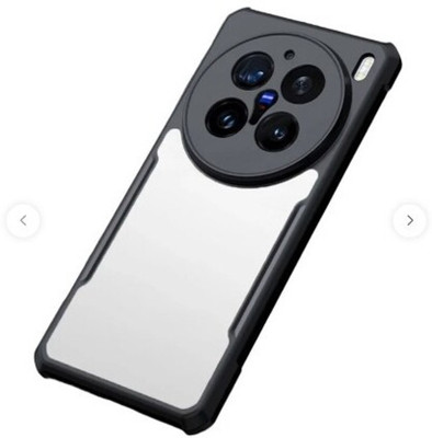 SRT Back Cover for Vivo X200 Pro 5G(Black, Camera Bump Protector, Pack of: 1)