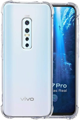 SUCH Back Cover for Vivo V17 Pro(Transparent, Shock Proof, Pack of: 1)