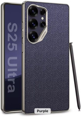Gaffar Wale Back Cover for Samsung S25 Ultra | Executive Series with Camera Shield(Purple, Hard Case, Pack of: 1)