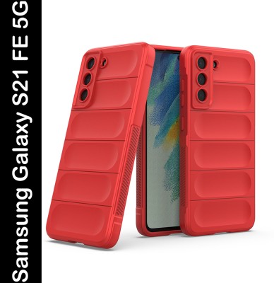 Flipkart SmartBuy Back Cover for Samsung Galaxy S21 FE 5G(Red, Silicon, Pack of: 1)