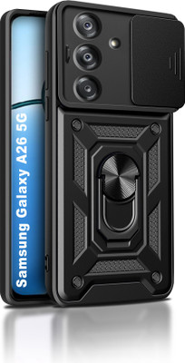GLOBAL NOMAD Back Cover for SAMSUNG Galaxy A26 5G(Black, Rugged Armor, Pack of: 1)