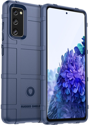 Cover Alive Back Cover for Samsung Galaxy S20 FE(Blue, Rugged Armor, Pack of: 1)
