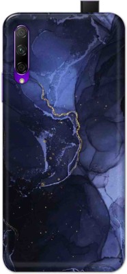 NDCOM Back Cover for Honor 9X Pro Abstract Blue Marble Printed(Multicolor, Hard Case, Pack of: 1)