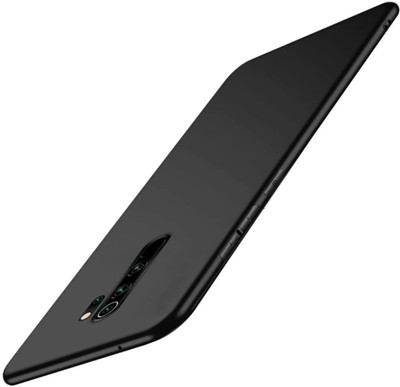 MobiSpiff Back Cover for Xiaomi Redmi Note 8 Pro(Black, Camera Bump Protector, Silicon, Pack of: 1)