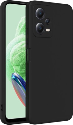 KartV Back Cover for Redmi Note 12 5G(Black, Camera Bump Protector, Pack of: 1)