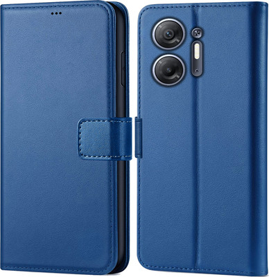 Roxel Back Cover for Infinix Hot 30 5G | Flip Cover(Blue, Dual Protection, Pack of: 1)