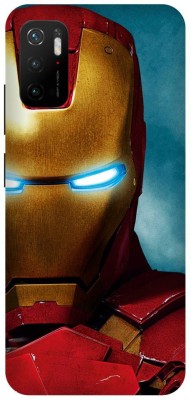 play fast Back Cover for POCO M3 Pro 5G, IRON, MAN, MARVEL, SUPER, HERO(Red, Hard Case, Pack of: 1)