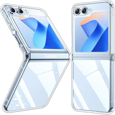 WHITBULL Back Cover for Samsung Galaxy Z Flip7 FE 5G / Z Flip6 5G(Transparent, Hard Case, Pack of: 1)