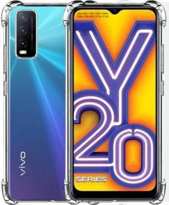 S-Softline Back Cover for Vivo Y20s(Transparent, Silicon, Pack of: 1)