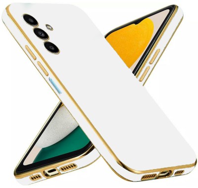 Yoox Back Cover for Samsung Galaxy M13(White, Dual Protection, Silicon, Pack of: 1)