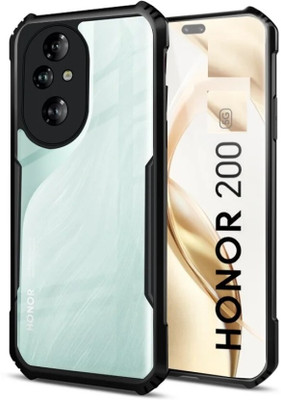 DMJHP Back Cover for Honor 200 5G(Black, Pack of: 1)