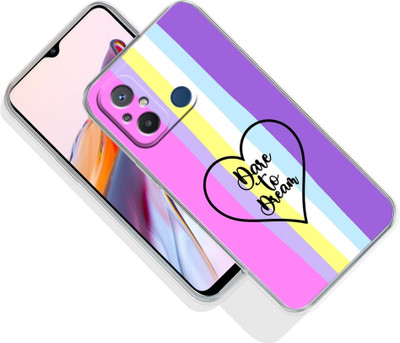 Mitvaa Back Cover for Mi REDMI 12C(Multicolor, Dual Protection, Silicon, Pack of: 1)