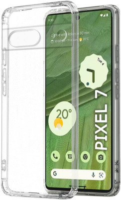 ADI Creations Back Cover for Google Pixel 7(Transparent, Camera Bump Protector, Silicon, Pack of: 1)