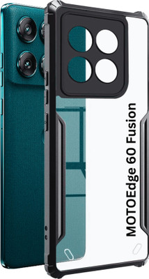 KWINE CASE Back Cover for MOTOROLA Edge 60 Fusion 5G(Black, Shock Proof, Pack of: 1)