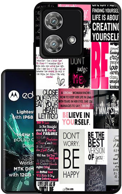 MYSTERIOS Back Cover for Motorola Edge 40 Neo 5G(Multicolor, Matte Finish, Pack of: 1)