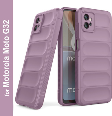 GLOBAL NOMAD Back Cover for Motorola G32(Purple, Grip Case, Silicon, Pack of: 1)