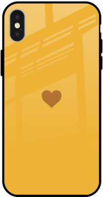 Hocopoco Back Cover for Apple iPhone XS Max(Yellow, Grip Case, Pack of: 1)