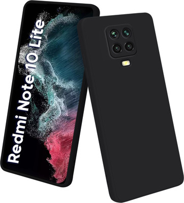 TRUEUPGRADE Back Cover for Redmi Note 10 Lite/Note 9 Pro/Pro Max(Black, Flexible, Silicon, Pack of: 1)