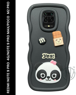 Hive Back Cover for Redmi Note 9 Pro, Redmi Note 9 Pro Max, POCO M2 PRO(Black, Grip Case, Silicon, Pack of: 1)