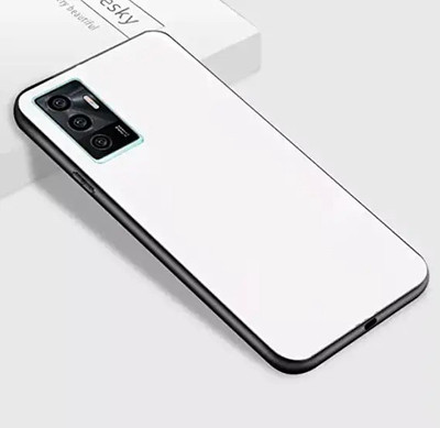 Nice Assoseries HUB Back Cover for Vivo V23e 4G, Vivo Y75 4G(White, Grip Case)