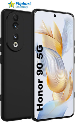 Flipkart SmartBuy Back Cover for Honor 90 5G, Honor 90(Black, Grip Case, Silicon, Pack of: 1)