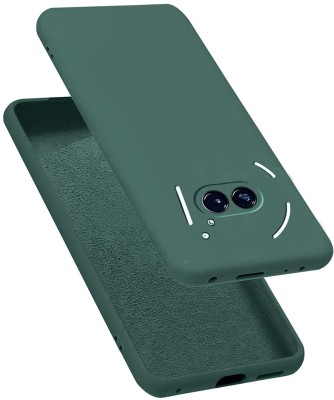 Micvir Back Cover for Nothing Phone (2a)(Green, Dual Protection, Silicon, Pack of: 1)