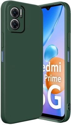 huemic Back Cover for Back Case Cover, Redmi 11 Prime 5G, Camera Protection (Silicon)(Green, Camera Bump Protector, Silicon, Pack of: 1)