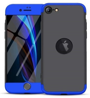 AKSP Back Cover for Luxary Front & Back Case 360 Degree Protection Apple iPhone SE 2020(Blue, Black, Blue, Dual Protection, Pack of: 1)